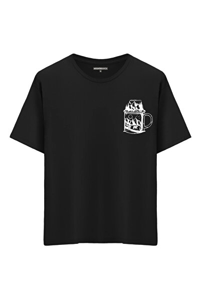 Mounte Bianca Unisex šolja - Oversize kroj T-shirt