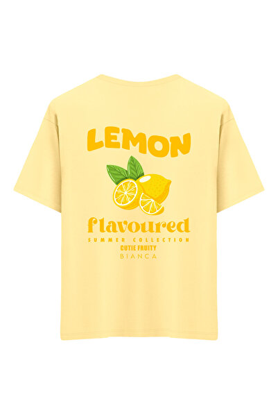 Mounte Bianca Unisex Lemon - Μπλουζάκι Oversize