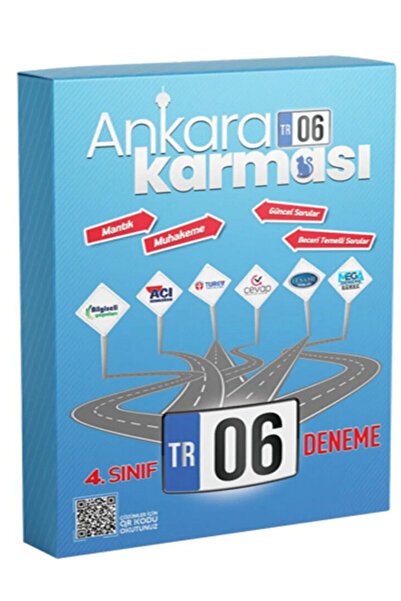 Açı Yayınları 4.Sınıf Ankara Karması 6'Lı Genel Deneme ( Okula Yardımcı - Sınavlara Hazırlık )
