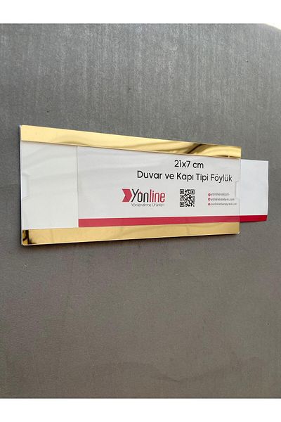 Yönline A4 1/3 Foyluk White Base - Easy to Change Door and Wall