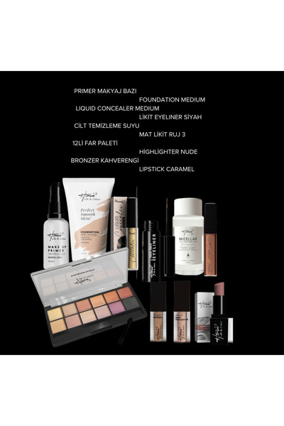 HOMMCOZMETİC HOMM LİFE MAKYAJ SETİ