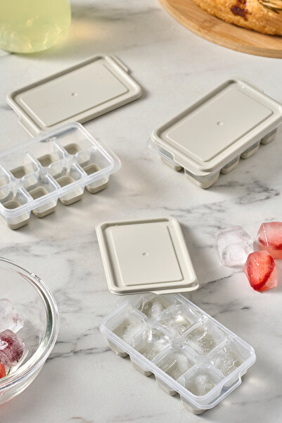 Crick Crack Harmony 3'lü Mini Silikon Kapaklı Buz Kalıbı