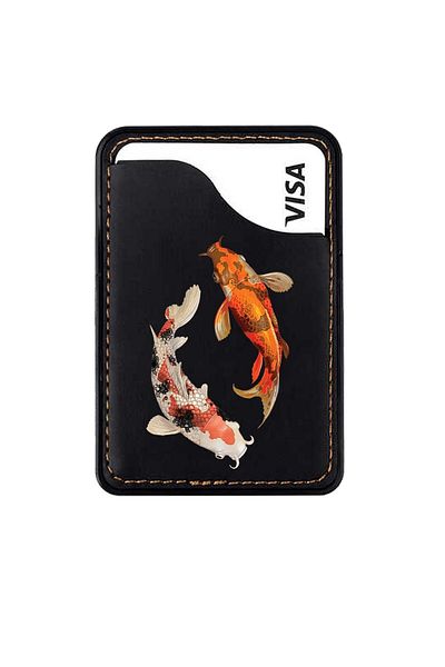 General Mobile حافظة بطاقات جلدية Gm 20 21 22 22s 23 24 Plus Era 30 50 Pro Go Se Koi Fish