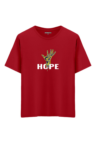 Mounte Bianca Unisex Nada - Oversize kroj T-shirt