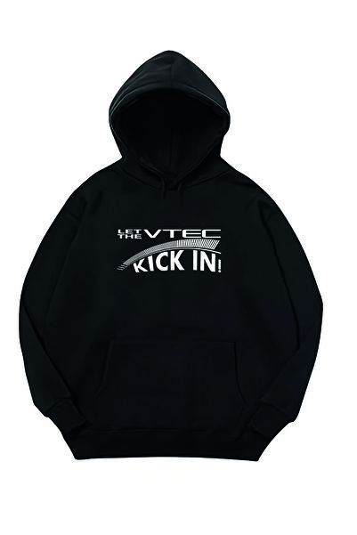 JDM VTEC Oversize суитшърт с качулка