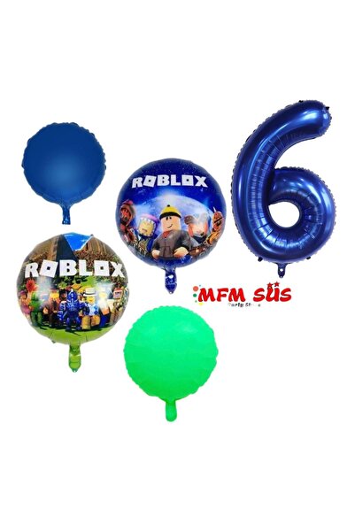 MFM Set baloane din folie roblox 6 ani 100 cm