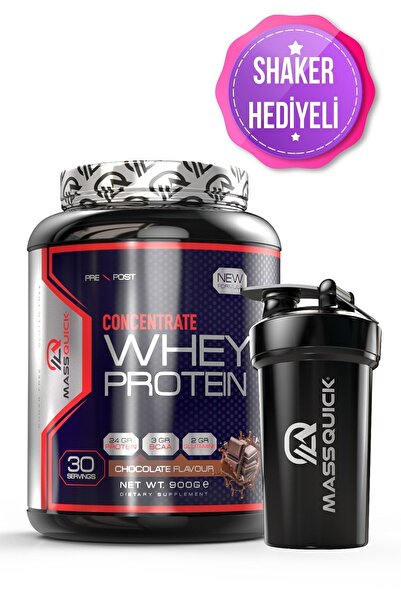 massquick WHEY PROTEİN Çikolata Aromalı - 900g - 30 Servis