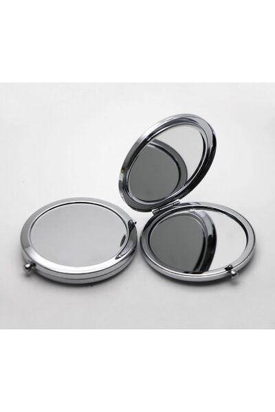 SARFEX Cep Makyaj Aynası Yuvarlak Çanta İçi Hediyelik Promosyon Ayna Stickera...