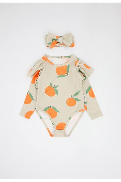 Tudekids New Season Tude Kids UV Protection Long Sleeve Baby Swimsuit