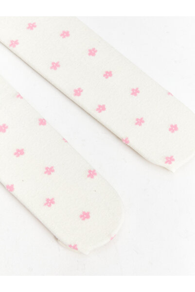 LC Waikiki Virágos lányok harisnyanadrág készlete, 2 db