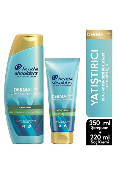 Head & Shoulders Derma X Pro Yatıştırıcı Seti 350 Ml Şampuan + Saç Kremi 220 Ml