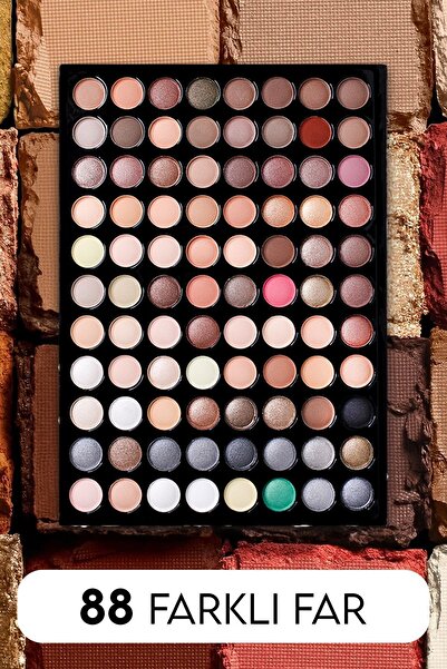 MUJGAN 88'li Profesyonel Far Paleti