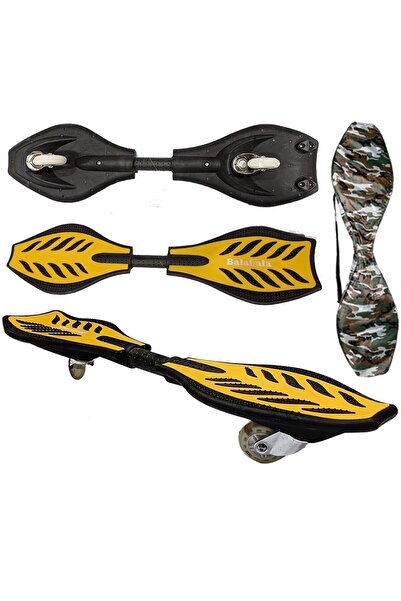 Arda-Han Ticaret Kaykay Çantalı 2 Tekerlekli Waveboard Şeytan Kaykayı