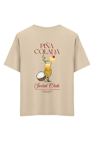 Mounte Bianca Unisex Pina C - Oversize kroj T-shirt