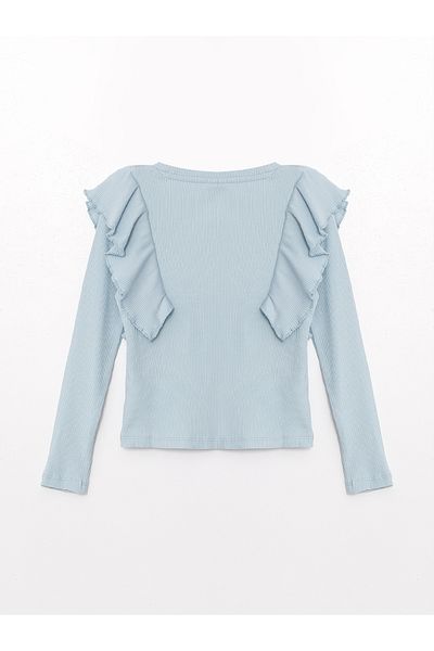 LC Waikiki Fata - Tricou de baza cu decolteu