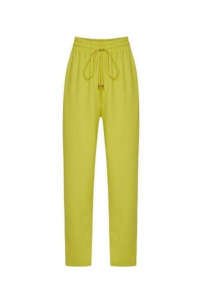 Exquise Regular Fit Lace Detailed Trousers