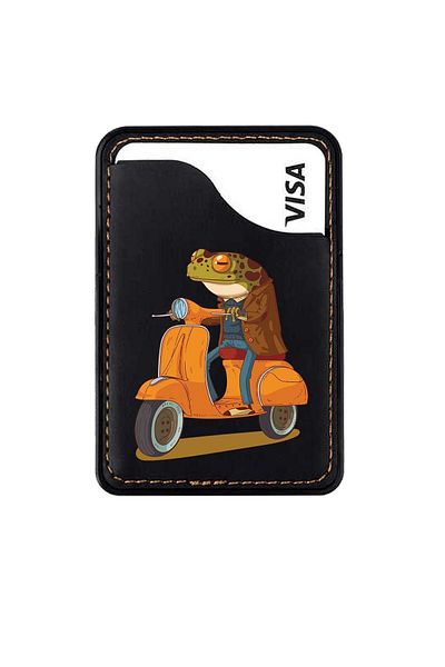 General Mobile Gm 20 21 22 22s 23 24 Plus Era 30 50 Pro Go Se حافظة بطاقات جلدية Traveler Frog