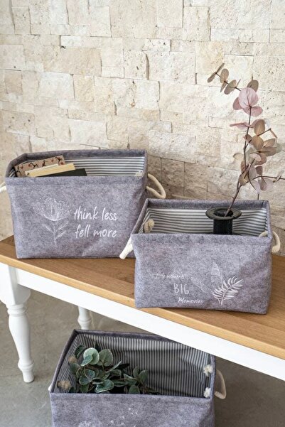 Evopin 2'li Saklama Kutusu Sepet | Dolap Içi Düzenleyici | Oyuncak Sepeti | K...