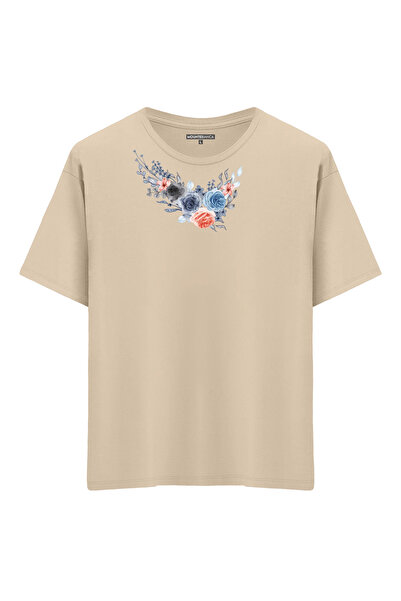 Mounte Bianca Унісекс Квітка - Оверсайз футболка