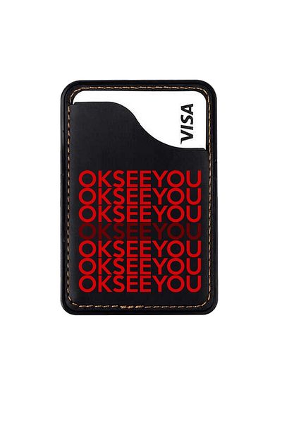 General Mobile Gm 20 21 22 22s 23 24 Plus Era 30 50 Pro Go Se حافظة بطاقات جلدية Ok See You