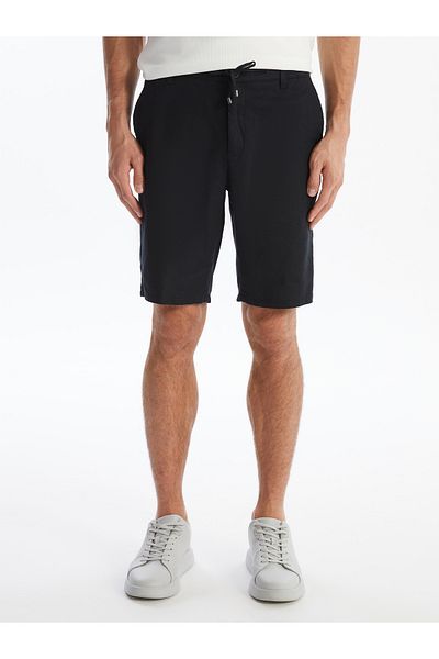 LC Waikiki Slim-Fit-Shorts aus Leinenmischung für Herren