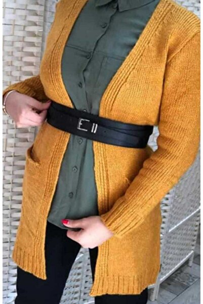 Gradelli Kadın Siyah Sarmal Kemer