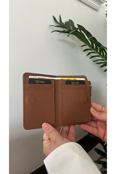 Garniy Унисекс портфейл и картодържател от естествена кожа 3704