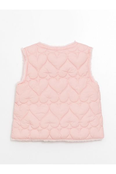 LC Waikiki Crew Neck Sleeveless Vest for Baby Girl