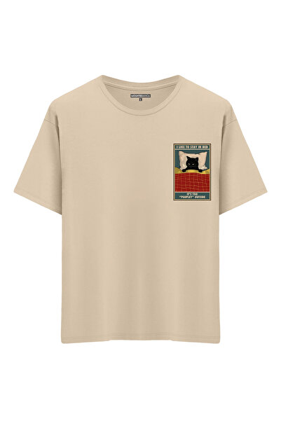 Mounte Bianca Unisex Peopley - Oversize kroj T-shirt