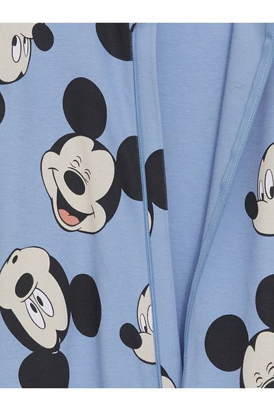 LC Waikiki Chlapecký overal s potiskem Mickey Mouse - s výstřihem