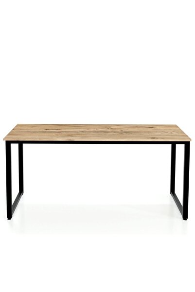 Ceramical Metal Ayaklı Çalışma Masası - 160cm - Çam