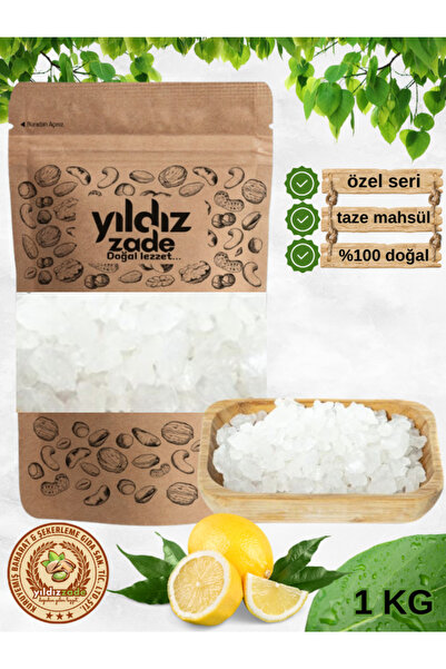 yıldızzade limon tuzu parça 1 kg