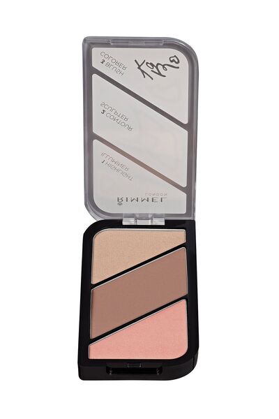 RIMMEL LONDON Aydınlatıcı Kit - Kate Sculpting & Highlighting Kit Bronz 3614221105450