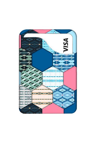 omix X300 X400 X500 X600 X700 X5 X6 X7 X3 X6 X7 Leather Card Holder Case Honeycomb