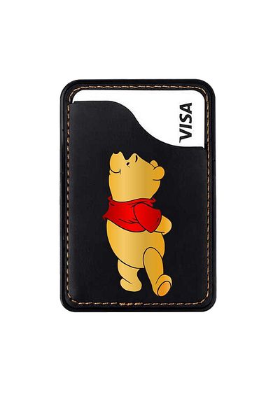 omix X300 X400 X500 X600 X700 X5 X6 X7 X3 X6 X7 Leather Card Holder Case Winnie the Pooh