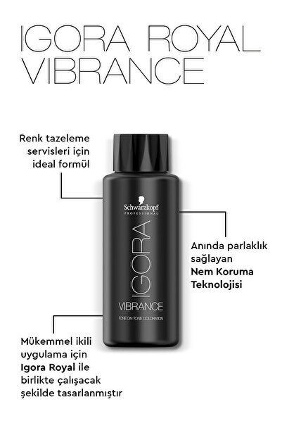 Igora Vibrance 7-77 Kumral Yoğun Bakır Saç Boyası 60ml
