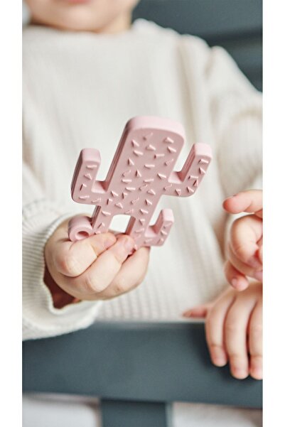 OiOi Kaktüs Diş Kaşıyıcı Pembe