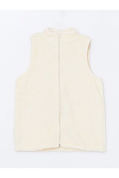 LC Waikiki Plyšová dívčí vesta - stojáček