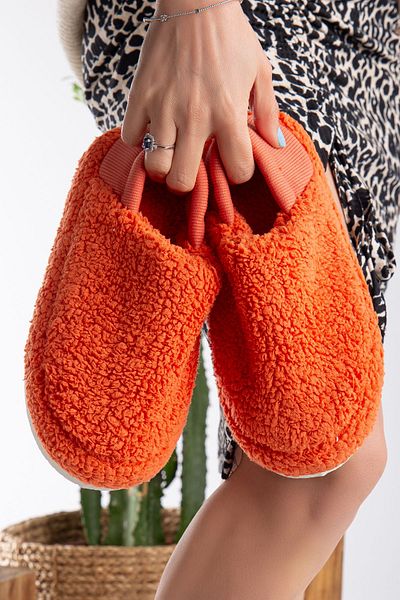 Slipcat Lamb Fabric Wool Silent Sole Elastic Γυναικεία παπούτσια για το σπίτι Μπότες για το σπίτι Παντόφλες