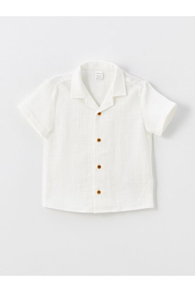 LC Waikiki Resort hajtóka rövid ujjú ing és rövidnadrág 2db szett kisfiúnak