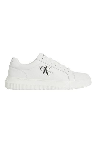 Calvin Klein Men's White Men's Sports Shoes Ym0ym00681ybr-white