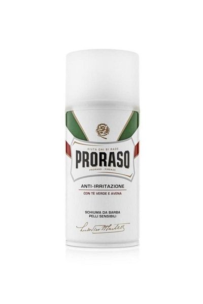 Proraso Shaving Foam Green Tea & Oat Extract 300ml