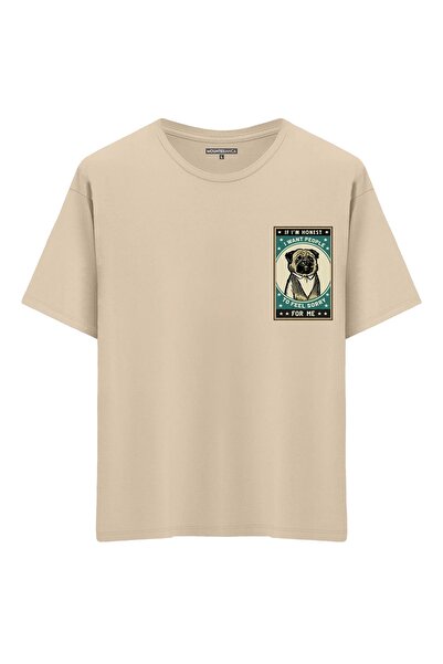 Mounte Bianca Unisex Iskreno - Oversize kroj T-shirt