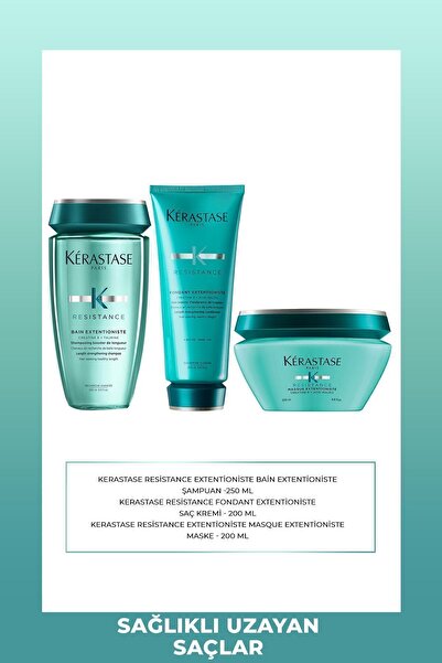 Kerastase Kérastase Resistance Extentioniste Bakım Seti Şampuan Maske ve Krem