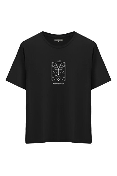 Mounte Bianca Unisex blizanci - Oversize kroj T-shirt