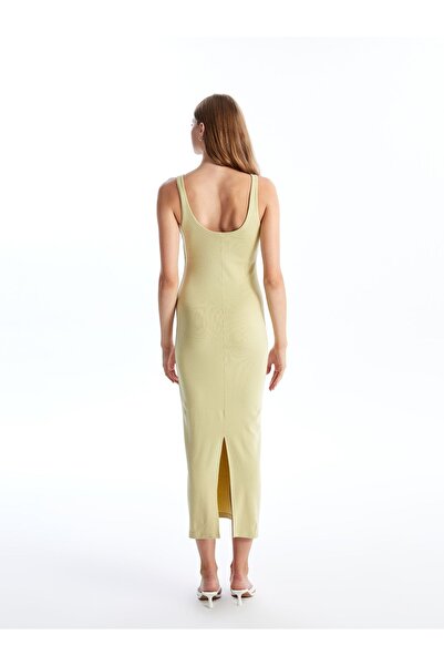 LC Waikiki U-nyakú Bodycon női ruha