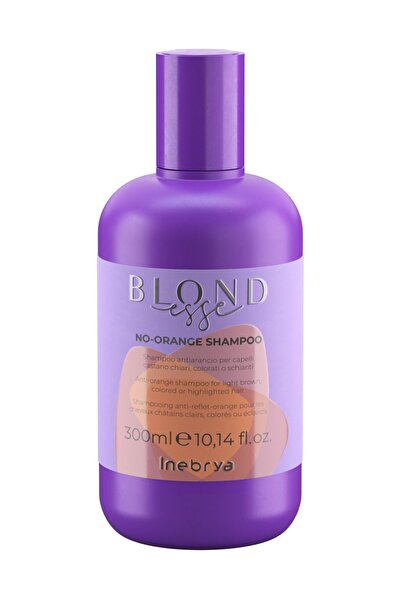Inebrya شامبو بلونديس بدون برتقالي - شامبو بلونديس المضاد للبرتقال غير المرغو...