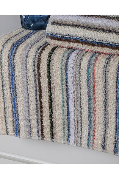 Denia Home Textile Σετ Πετσέτες Χεριών και Προσώπου των 6 Ανεμώνων
