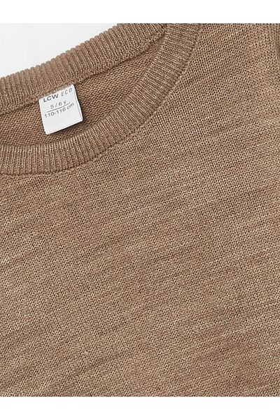 LC Waikiki Crew Neck Long Sleeve Basic Girl's Knitwear Sweater