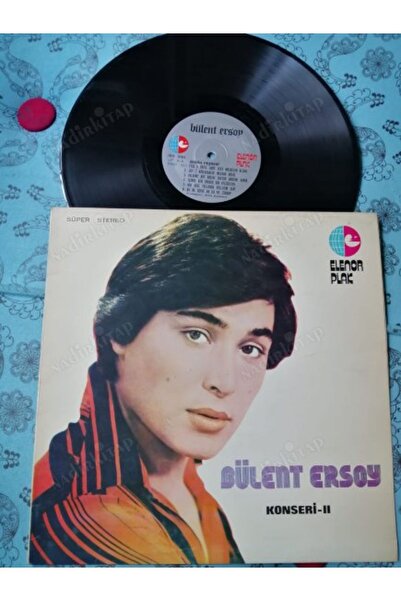 Plakperest Bülent Ersoy - Bülent Ersoy Konseri 2 - 1977 Türkiye Basım Lp Albüm- 33 Lük *dönem Baskı*plak